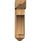 Ekena Millwork Westlake Arts and Crafts Rough Sawn Bracket w/ Offset Brace, Western Red Cedar, 8"W x 28"D x 32"H BKT0806X28X32WTL03RWR - alternate 3